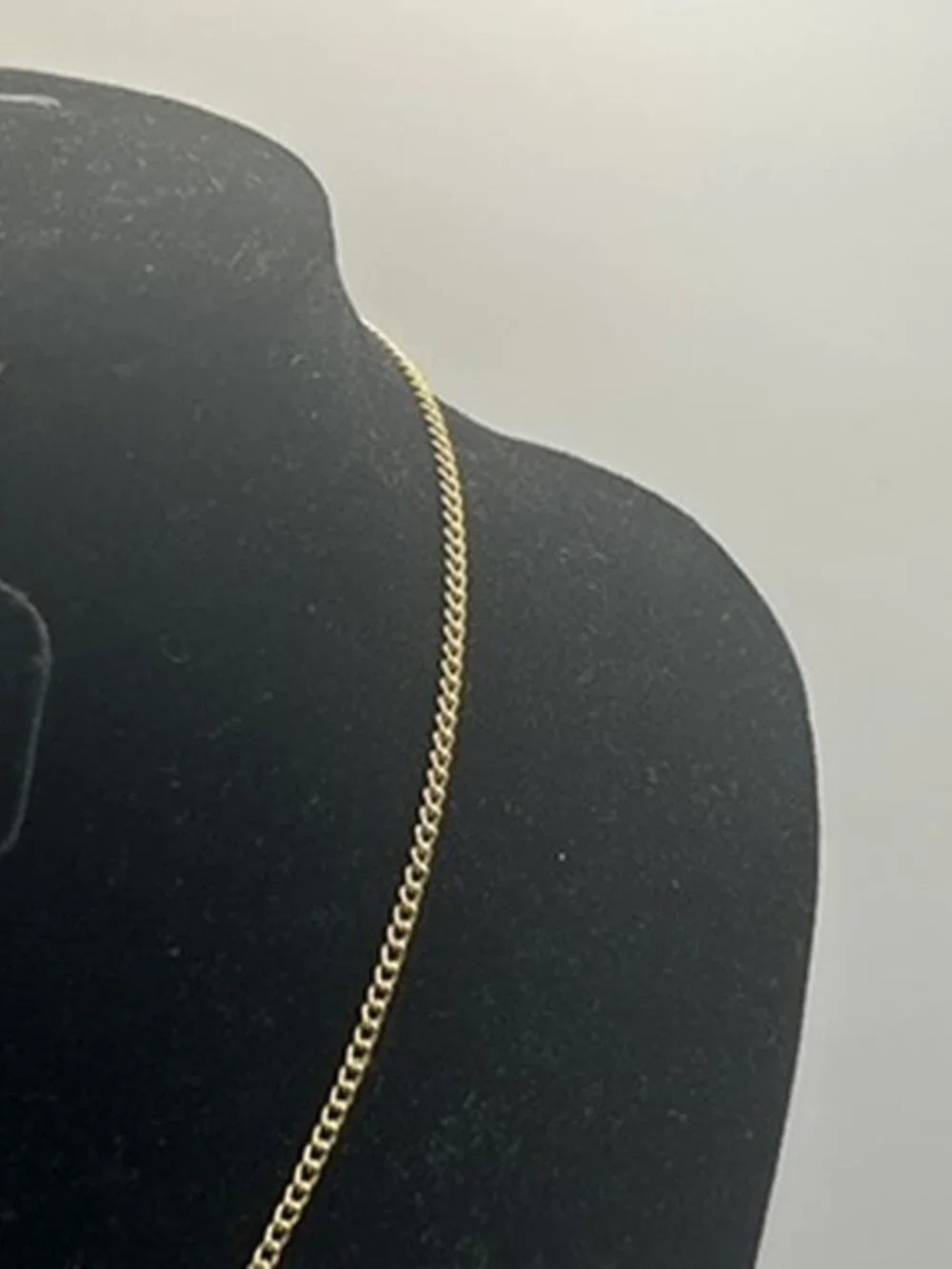Vintage Cross Pendant Real Gold Chain Plated Stainless Steel Unisex Polished